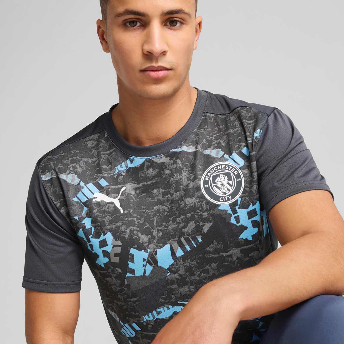 Manchester City Pre Match Jersey Licensed Jerseys Puma