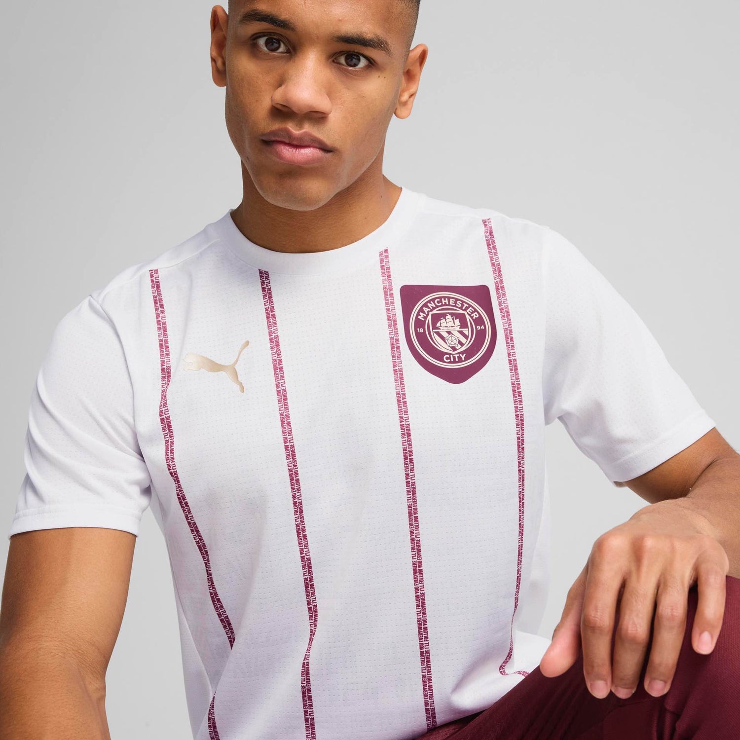 Manchester City Pre Match Jersey Licensed Jerseys Puma