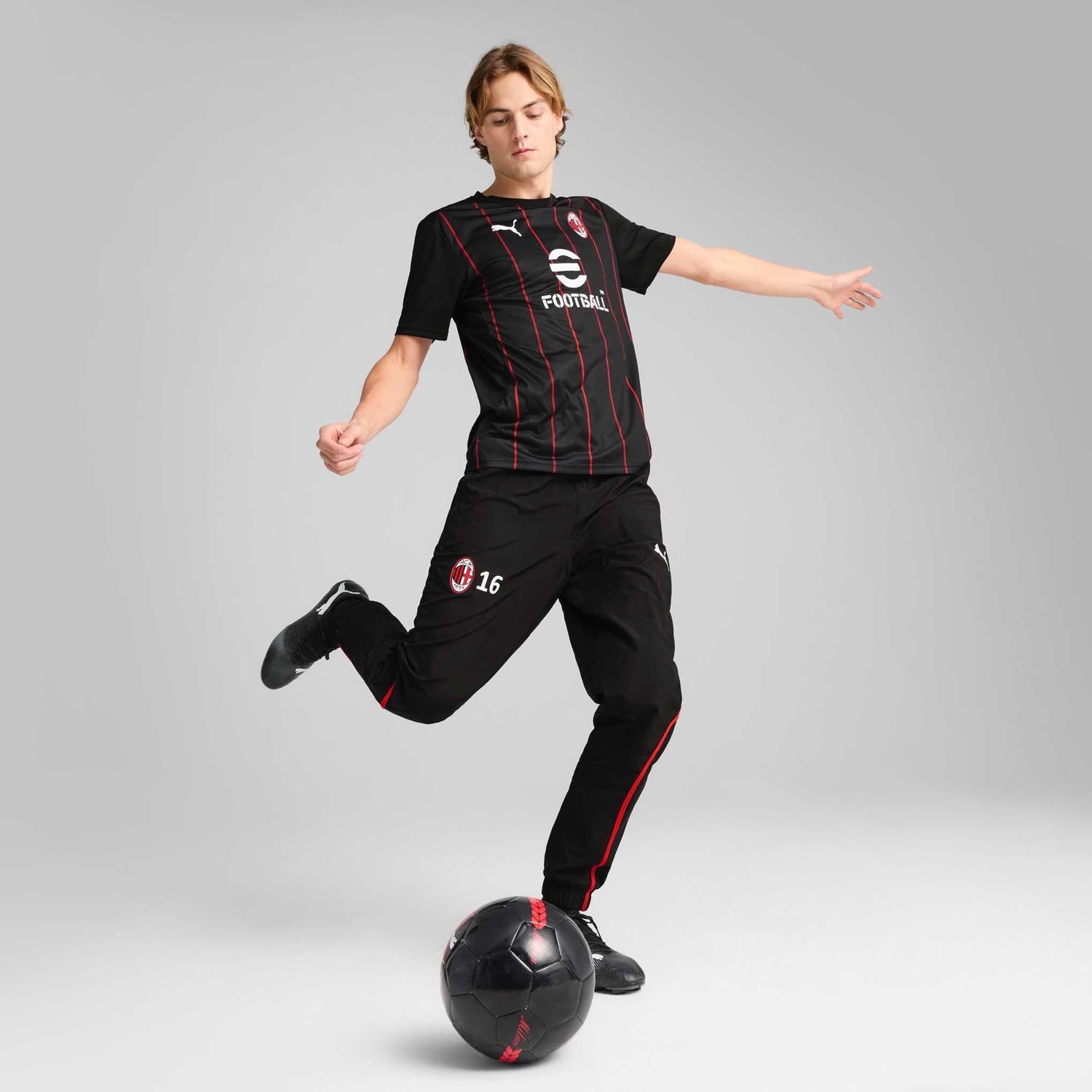 AC Milan Pre-match Jersey Licensed Jerseys Puma