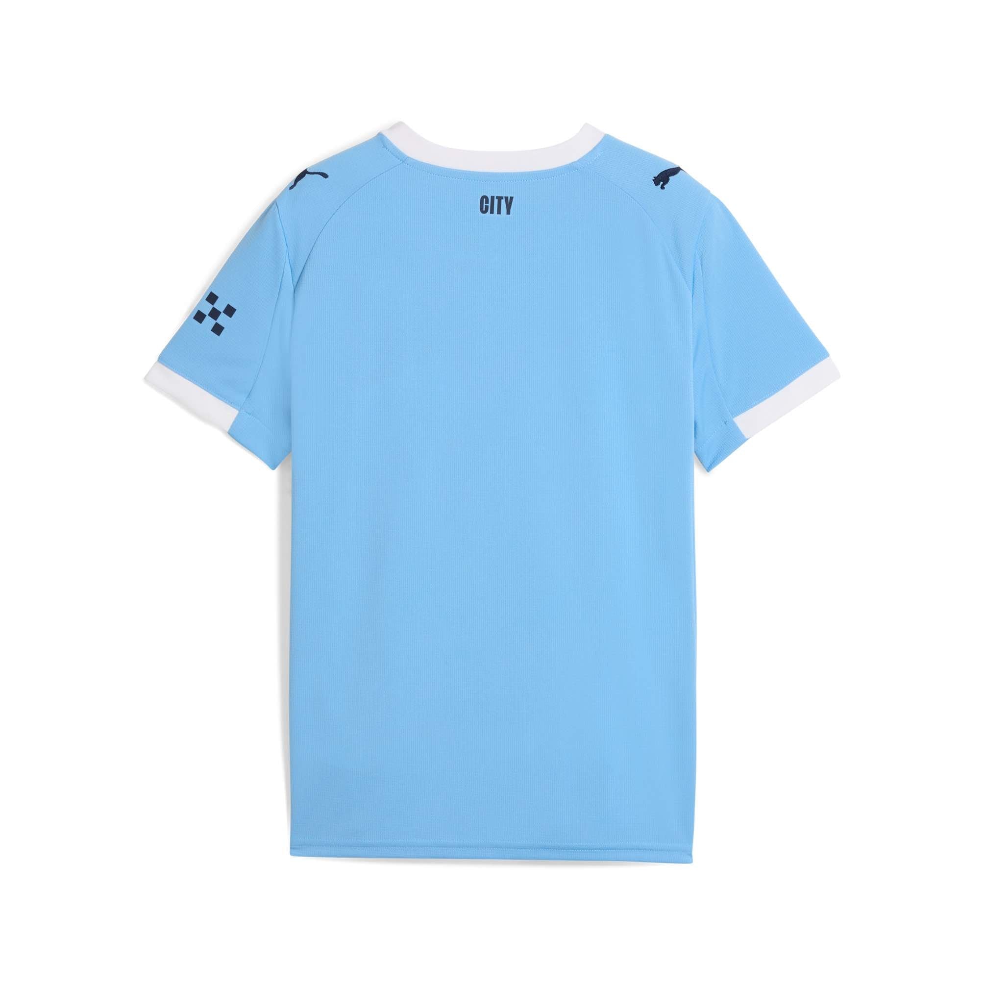 Manchester City 25/26 Home Jersey Jr. Licensed Jerseys Puma