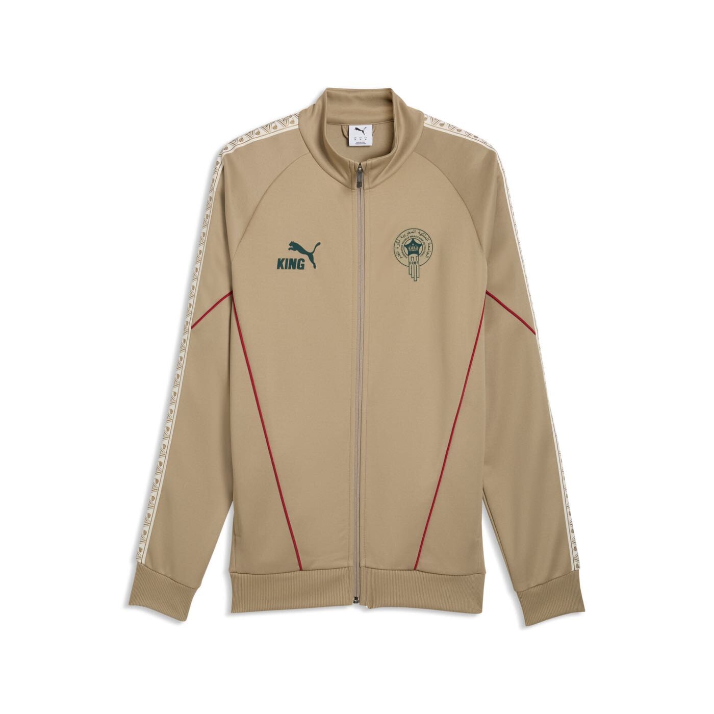 Morocco King Anthem Jacket Jackets PUMA Beige XS