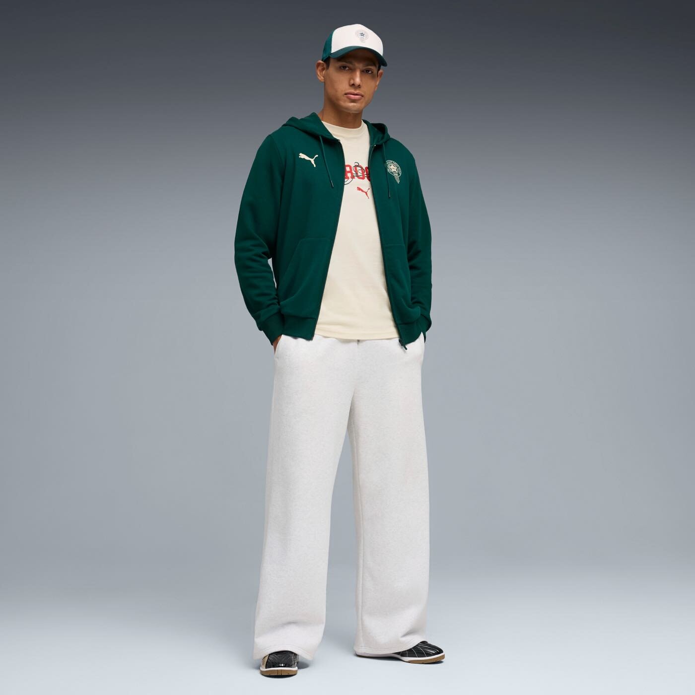 Morocco Ftblculture Zip Hoodie Hoodies PUMA