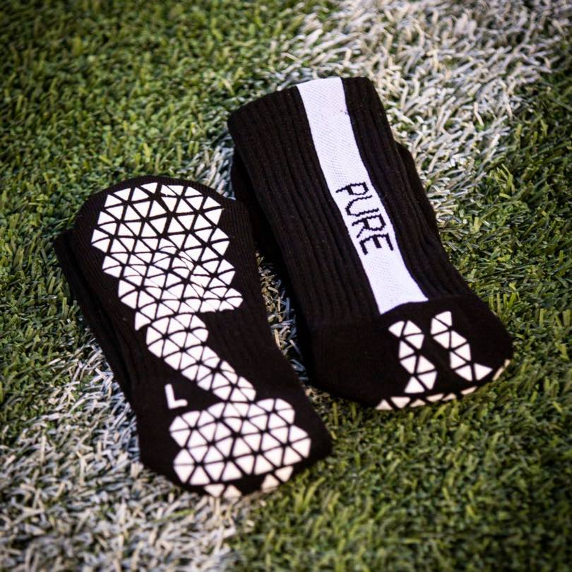 Pure Grip Socks Black Grip Socks Pure