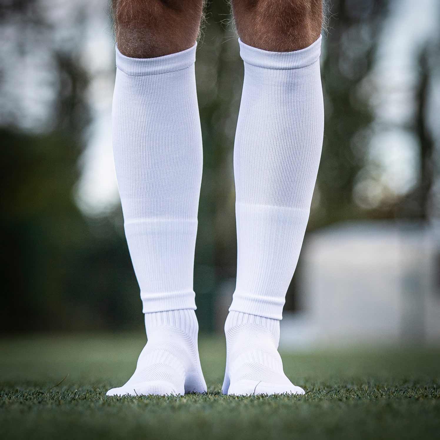 Pure Sleeves White Soccer Sleeves Pure