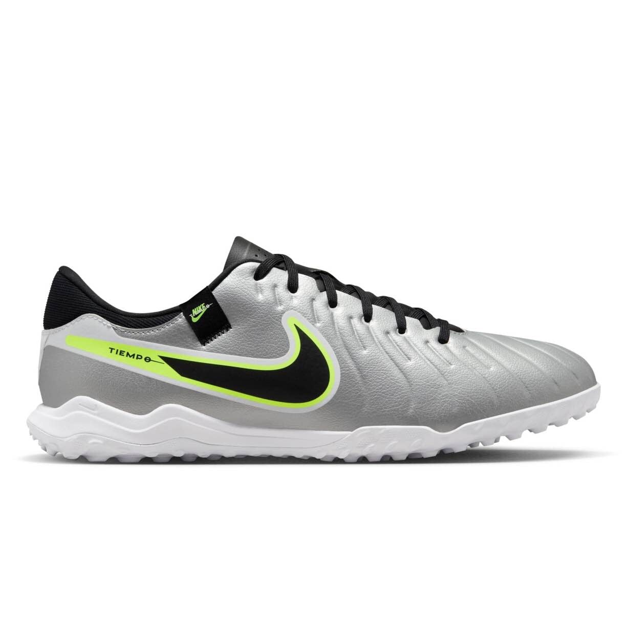 Nike Tiempo Legend 10 Academy Turf Low Top Football Shoes Grey