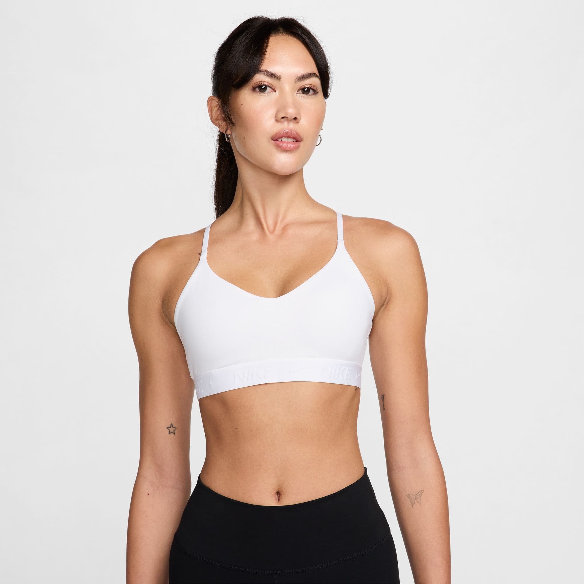 Nike Indy Light Support Sports Bras Nike White 2XS
