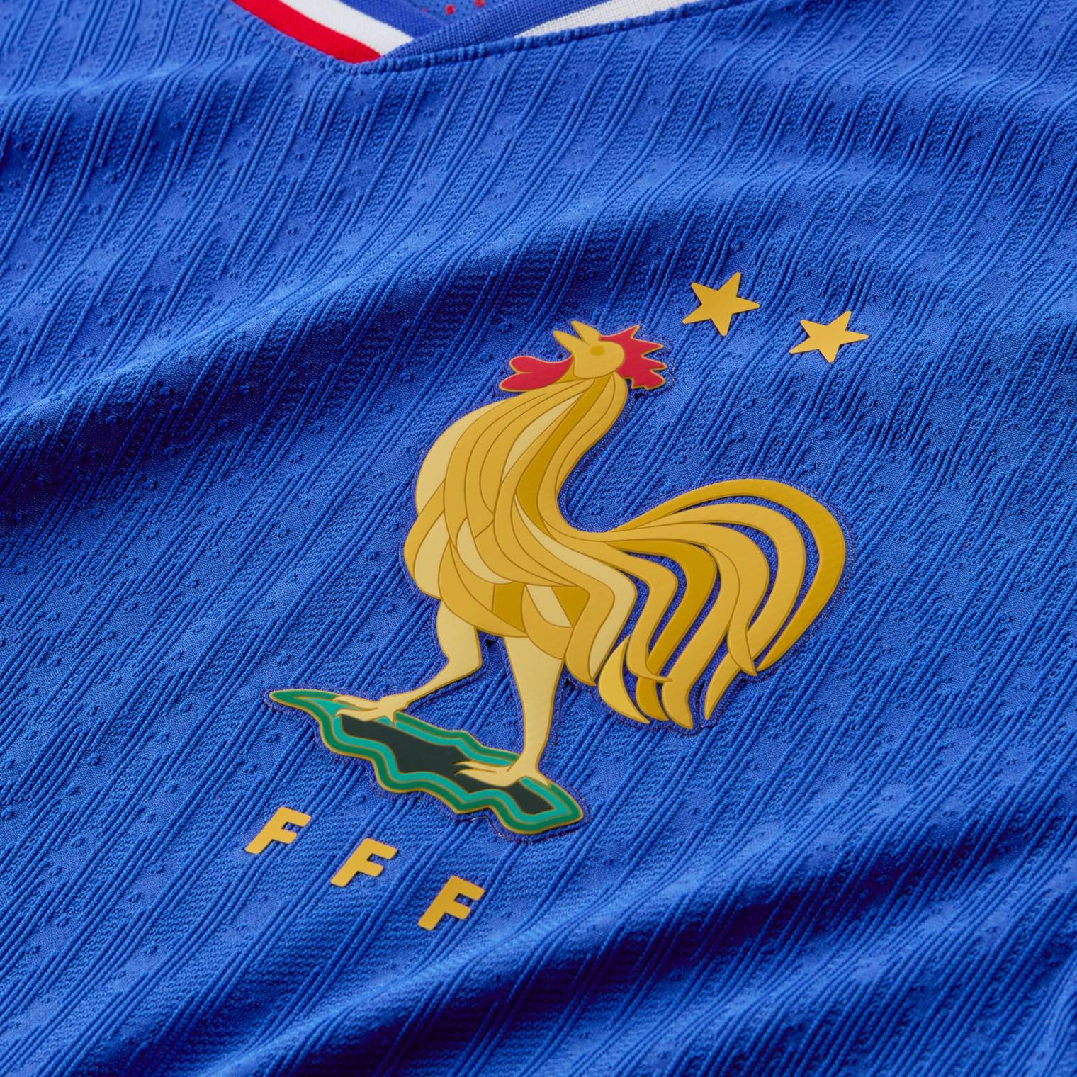 France FFF 2024/25 Match Home Licensed Jerseys Nike