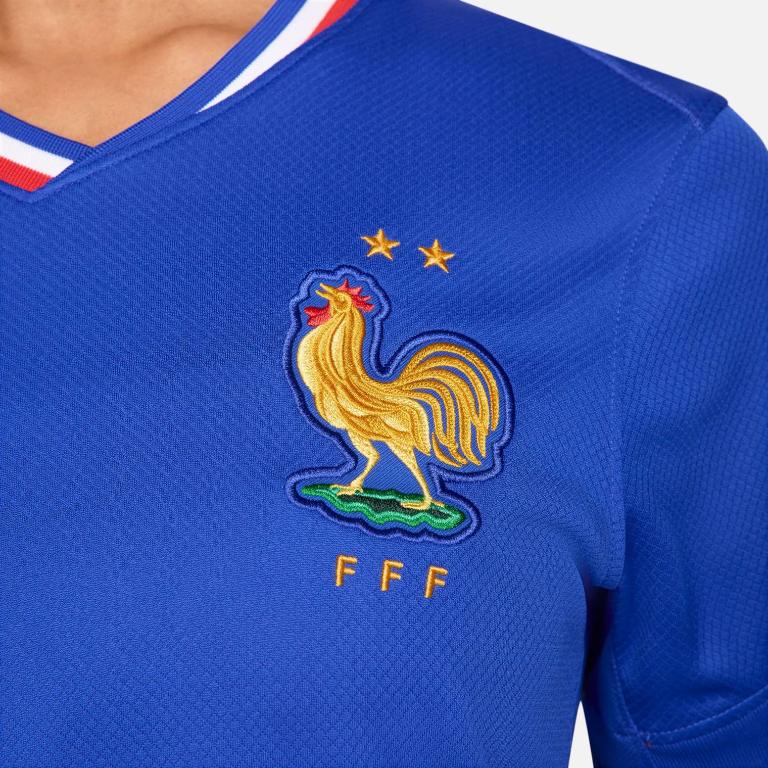 France FFF 2024/25 Stadium Home Licensed Jerseys Nike