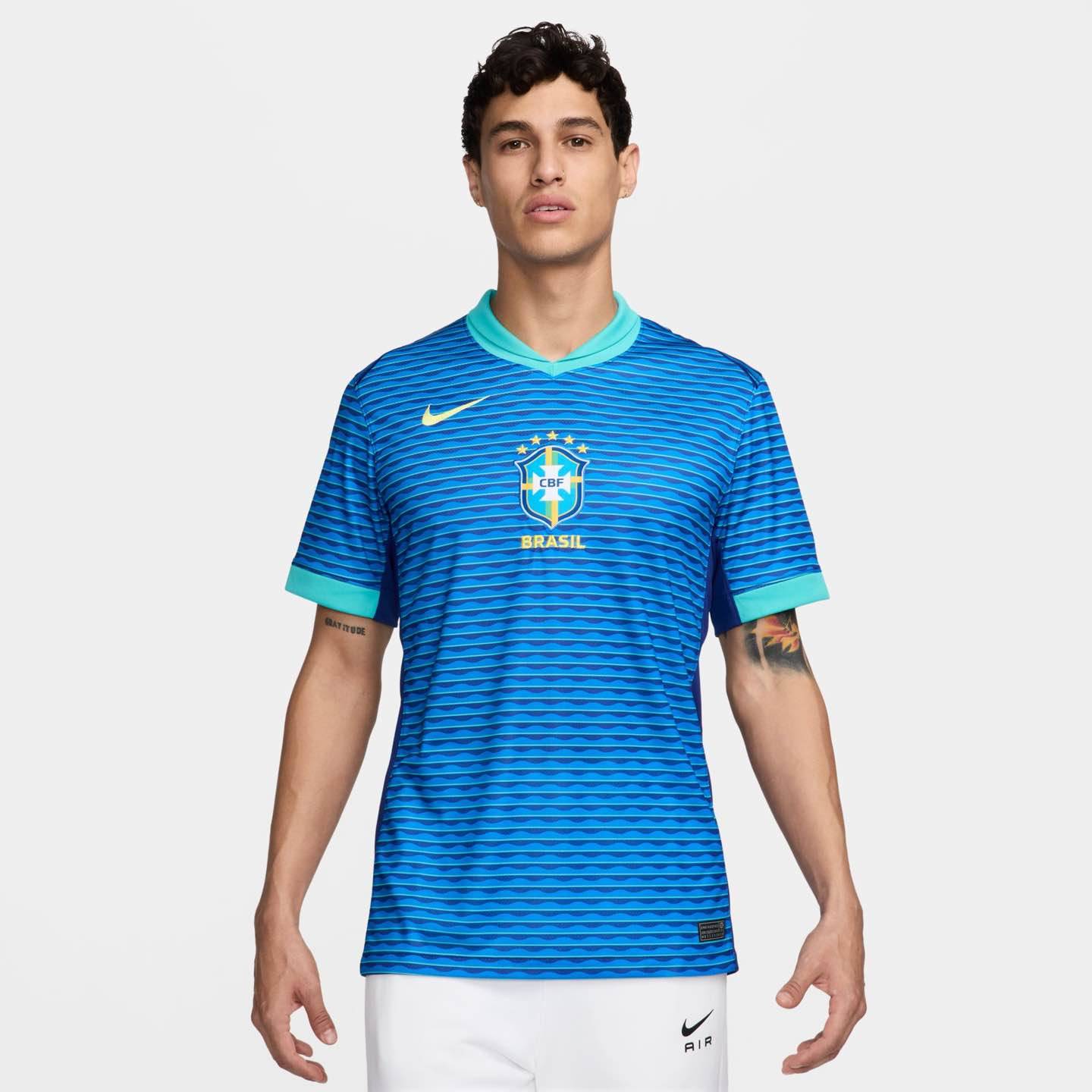 Brazil 2024 Stadium Away Licensed Jerseys Nike