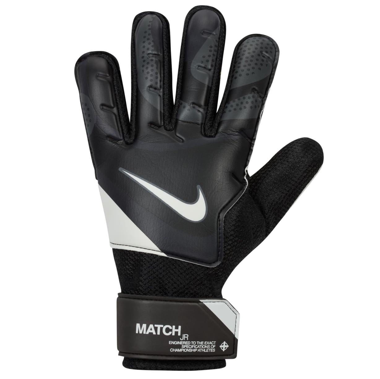 Nike Match Jr. Goalkeeper Gloves Goalie Gloves Nike Black / White 3
