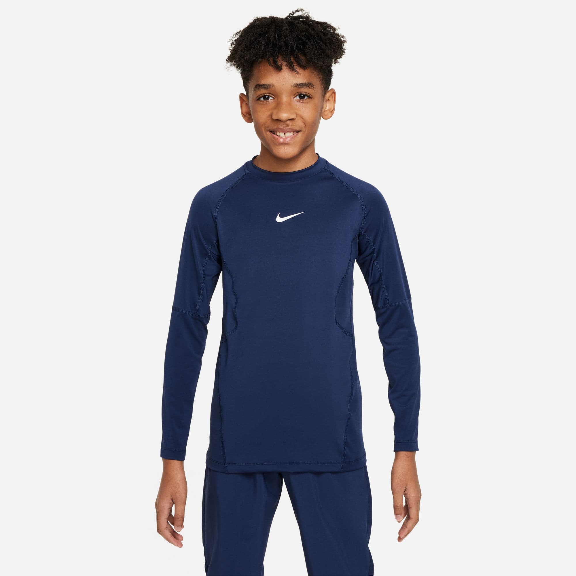 Nike Pro Training Tops Nike Blue YXS