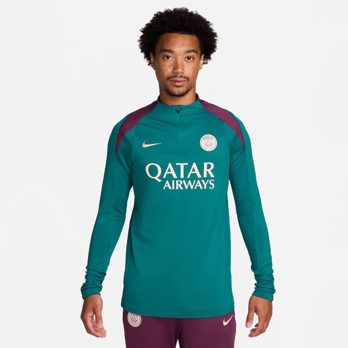 Paris Saint-Germain Strike Licensed Tops Nike Green S