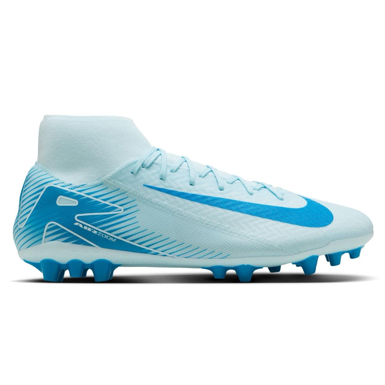 Nike blue and white soccer cleats best sale