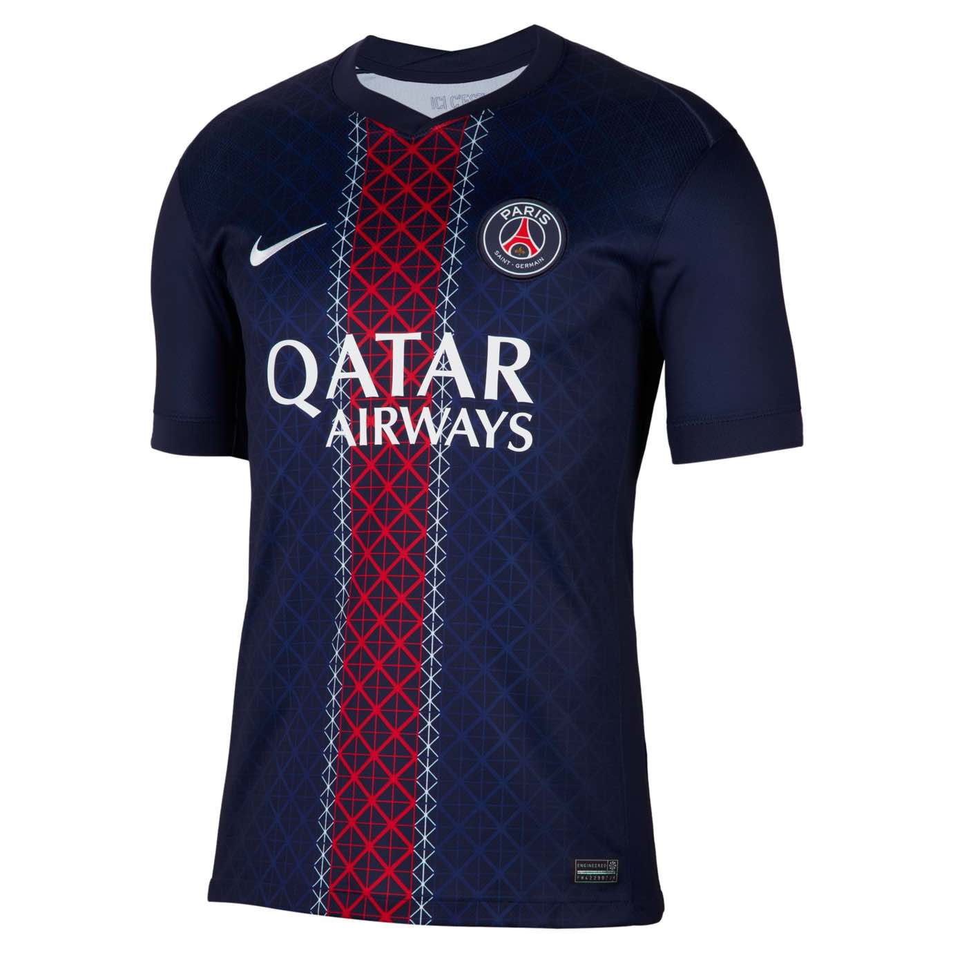 Paris Saint-Germain 2025/26 Stadium Home Licensed Jerseys Nike Blue S