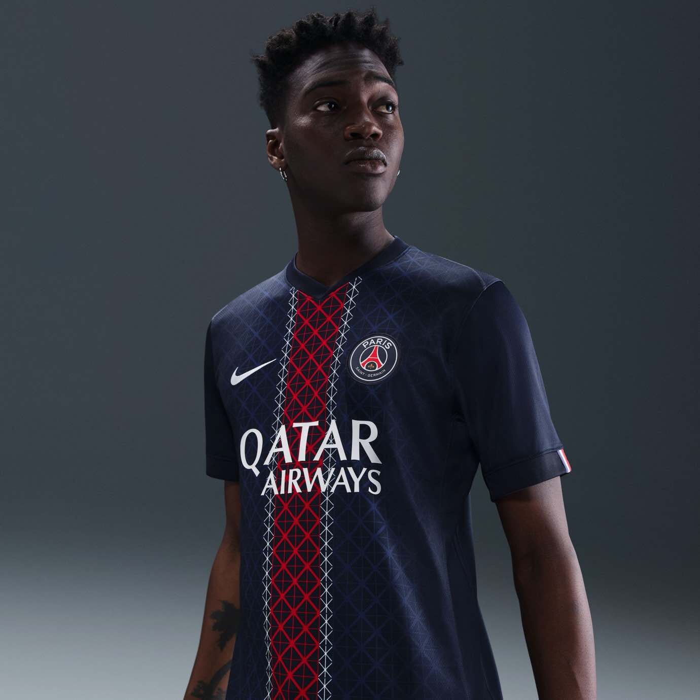 Paris Saint-Germain 2025/26 Stadium Home Licensed Jerseys Nike