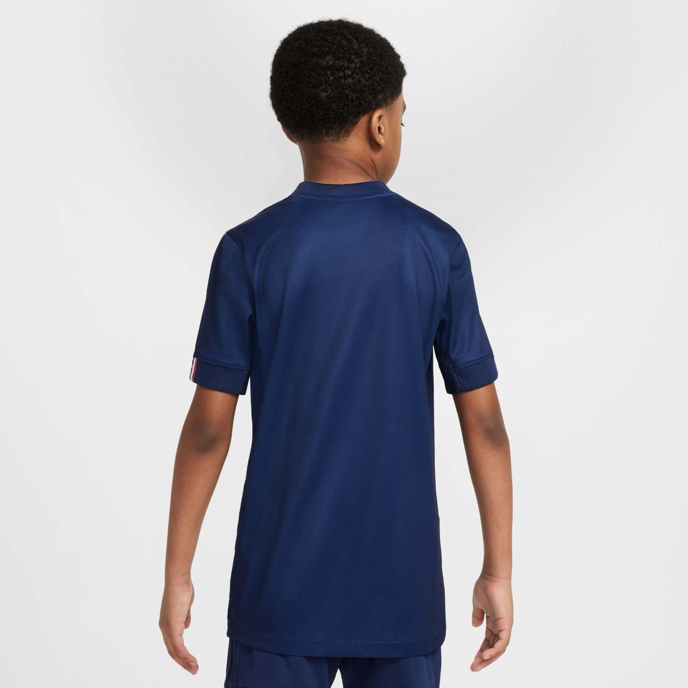Paris Saint-Germain 2025/26 Stadium Home Jr. Licensed Jerseys Nike