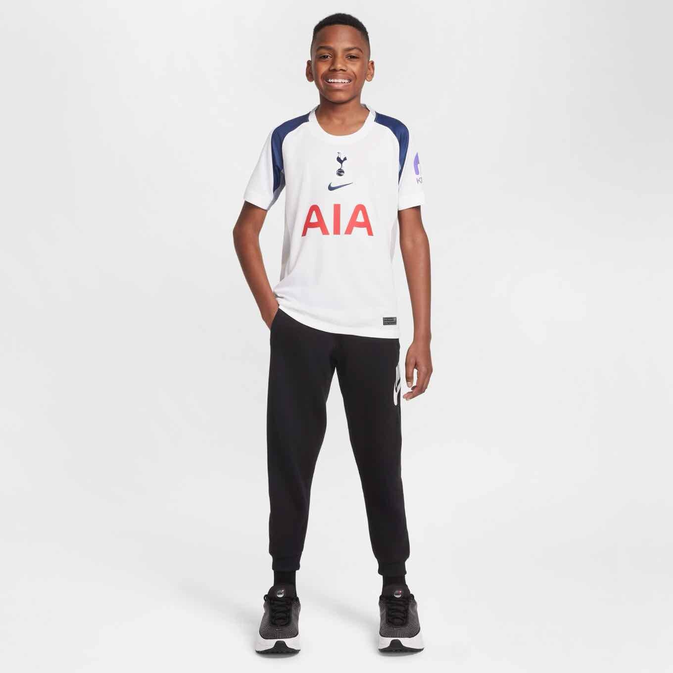Tottenham Hotspur 2025/26 Stadium Home Jr. Licensed Jerseys Nike