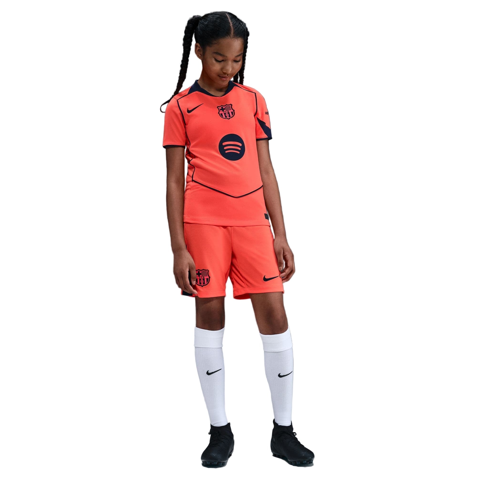 FC Barcelona 2025/26 Stadium Third Jr. Official Jerseys Nike