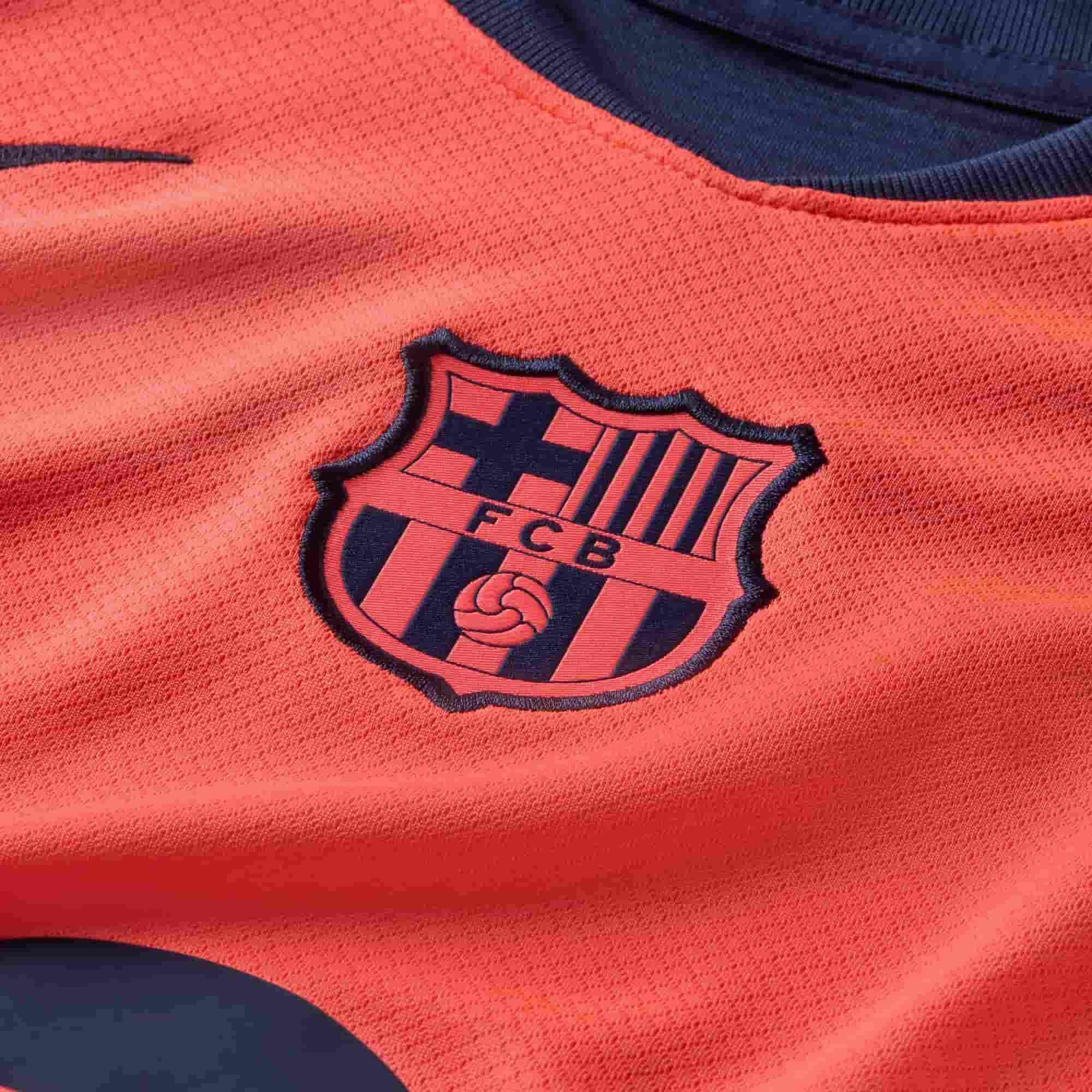 FC Barcelona 2025/26 Stadium Third Jr. Official Jerseys Nike