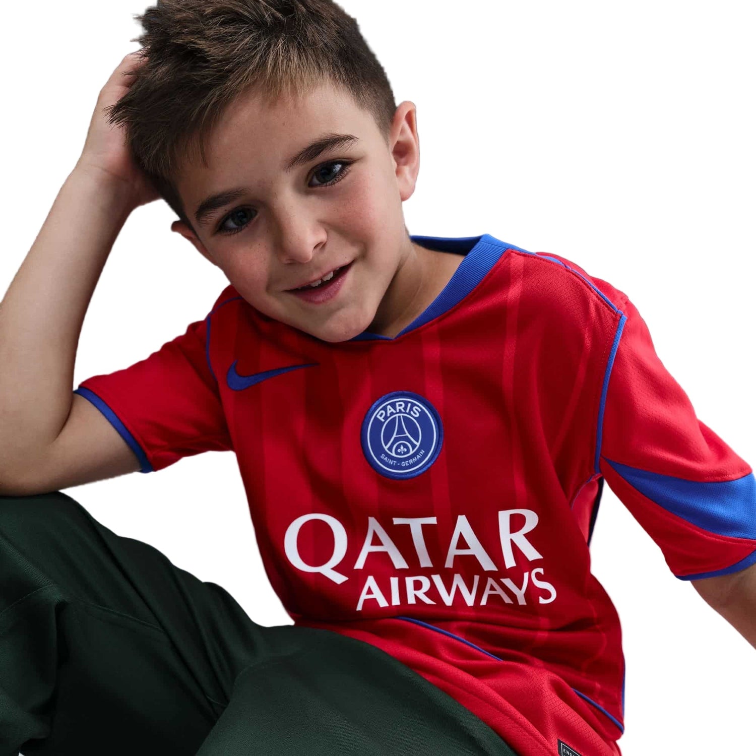 Paris Saint-Germain 2025/26 Stadium Third Jr. Official Jerseys Nike