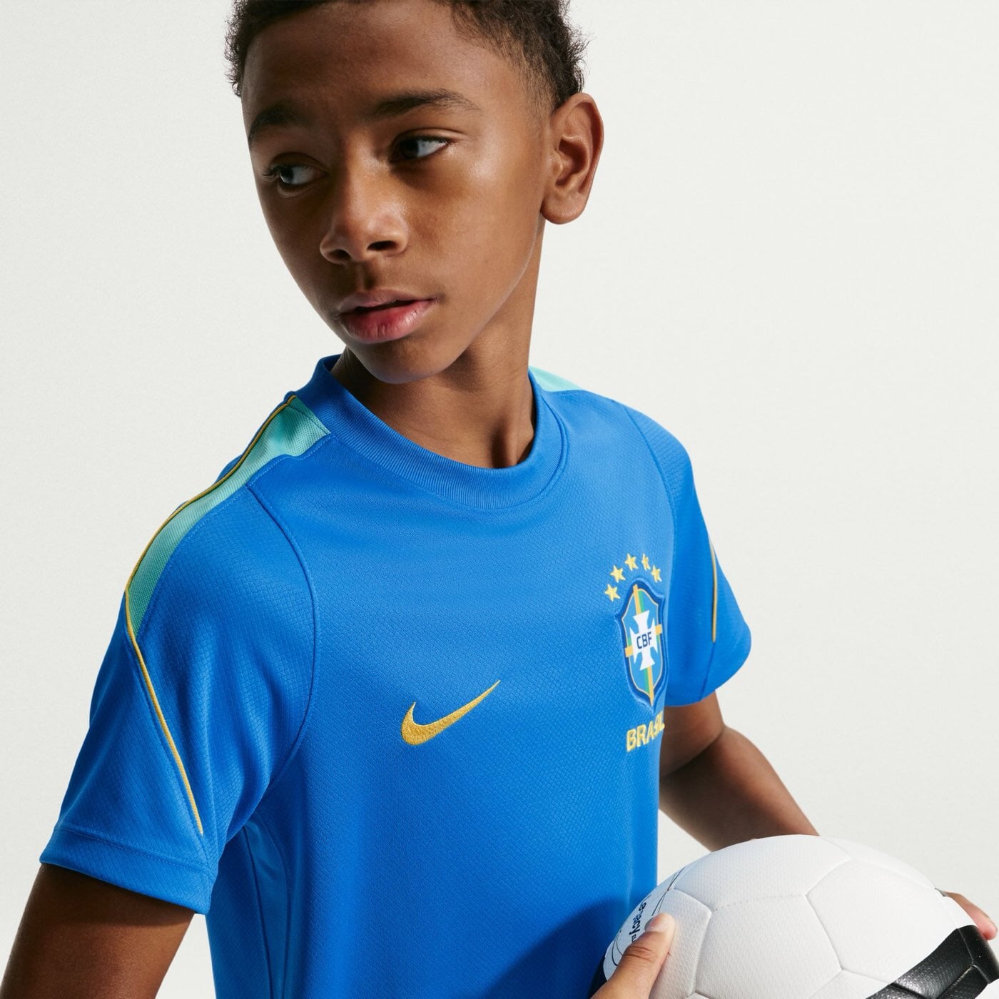Brazil Strike Training Top Youth Training Tops Nike