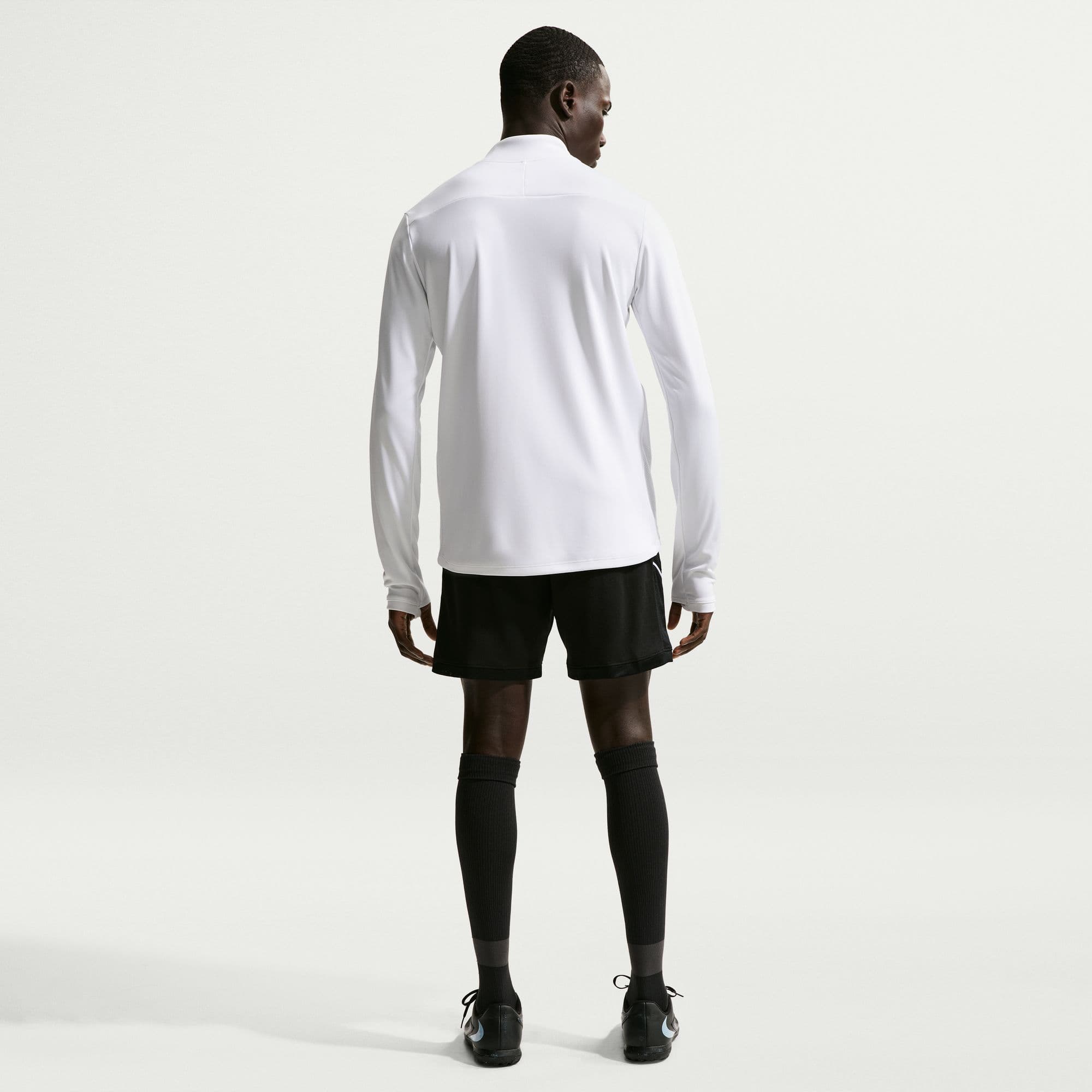 Nike Academy Soccer Shorts back view black