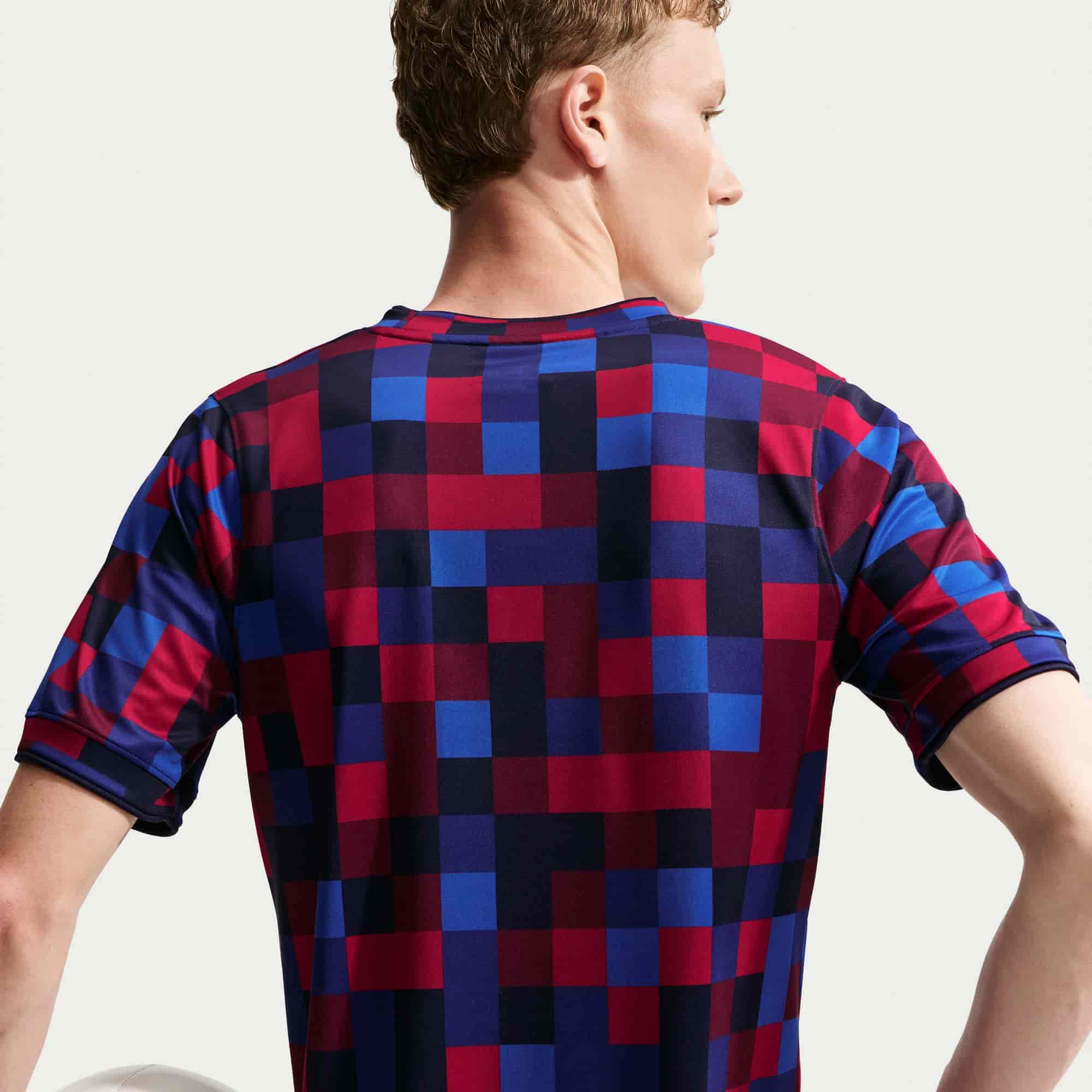 FC Barcelona Home Pre-Match Jersey Pre-match Tops Nike