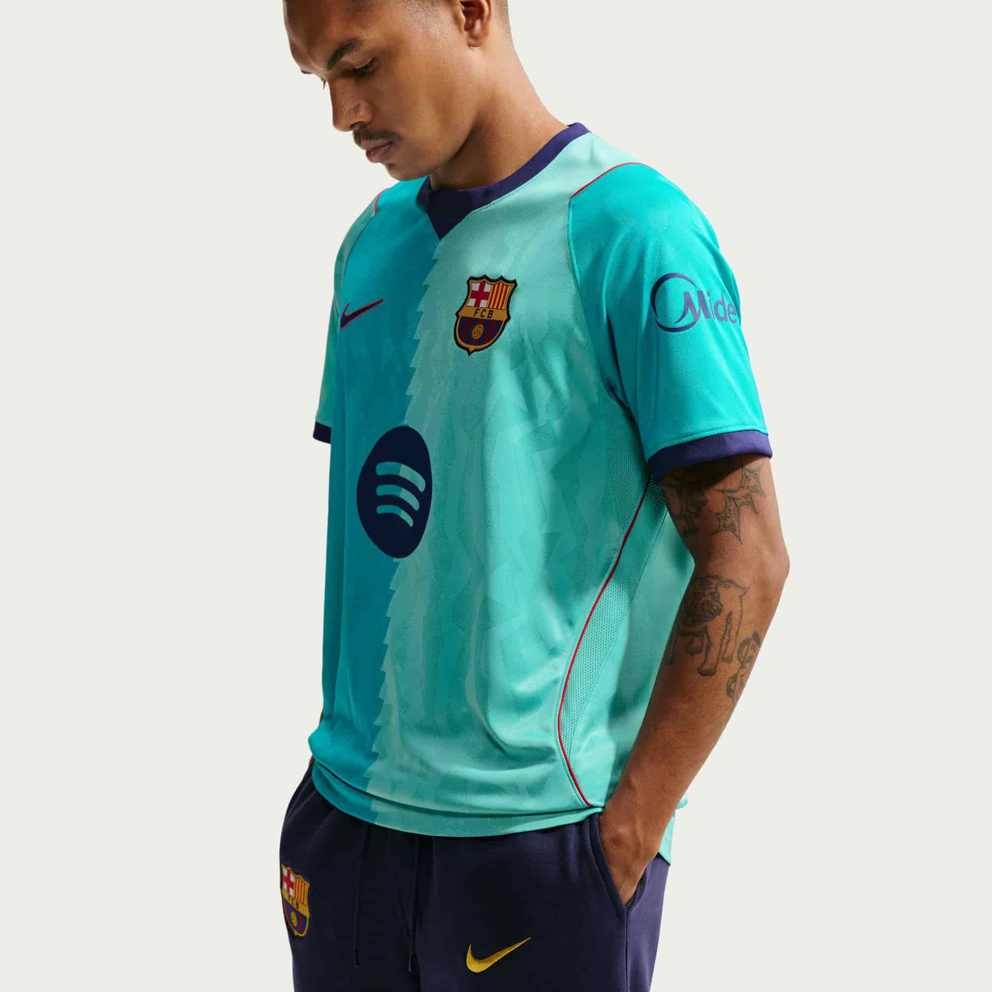 FC Barcelona 2026/27 Stadium Third Jersey Official Jerseys Nike