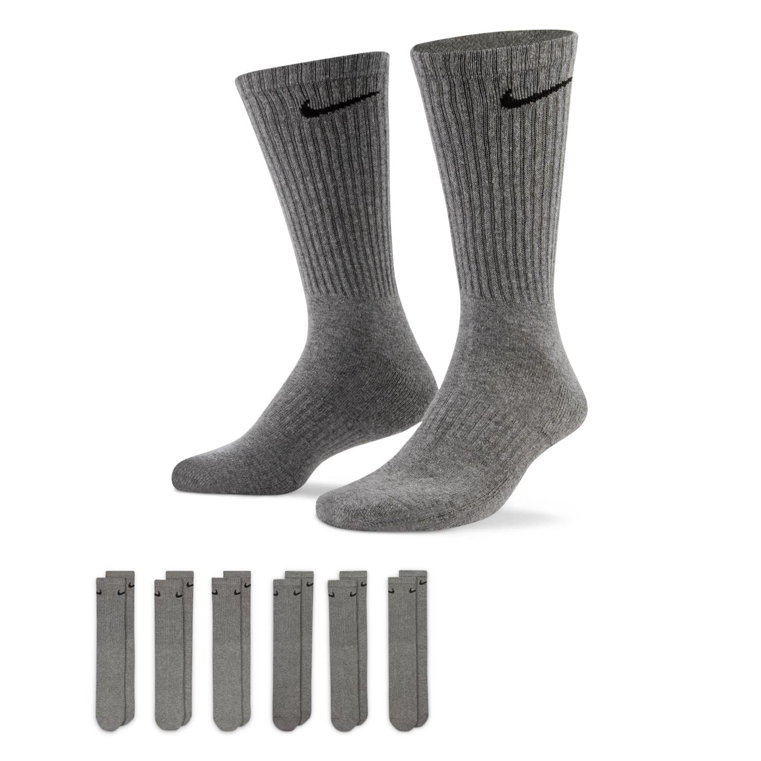 Nike Everyday Cushioned Training Socks Nike Grey S