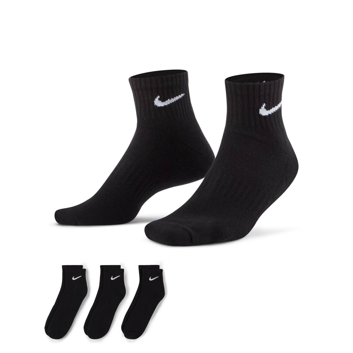 Nike Everyday Cushioned Training Socks Nike Black S
