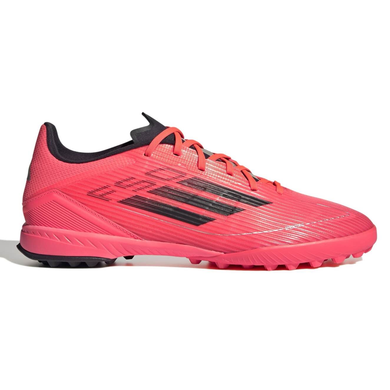 Adidas F50 League Turf Shoes M 7 W 8.5 Turbo AurBla PlatinMet