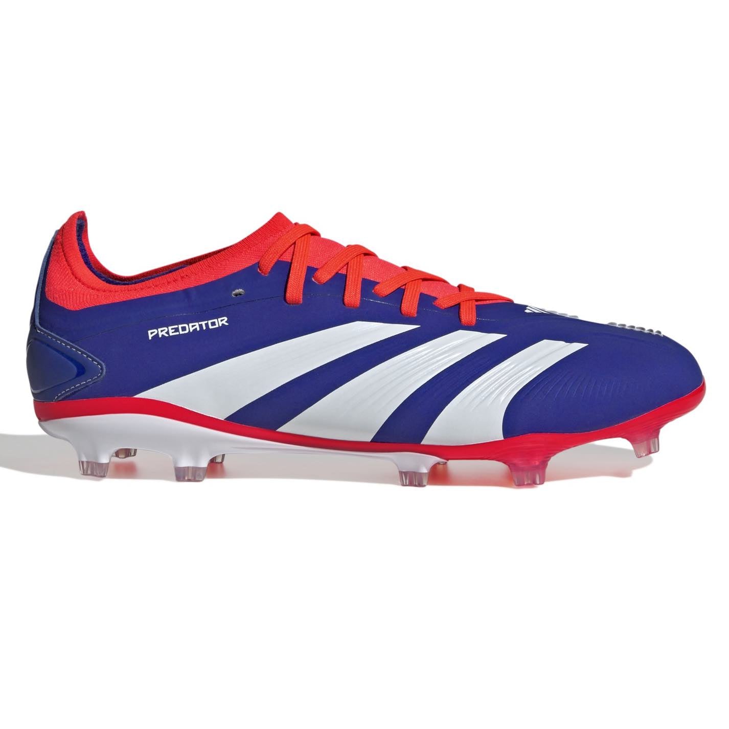 White and blue adidas predator outlet