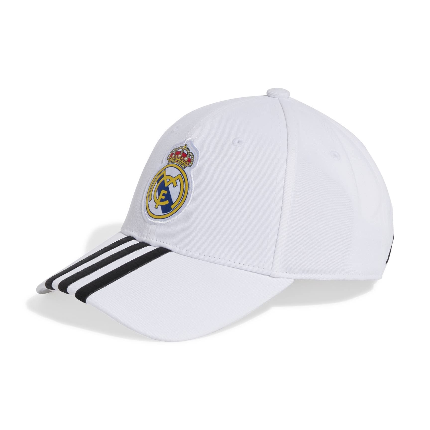 Real Madrid Baseball Cap Home Licensed Hats adidas White ONE SIZE