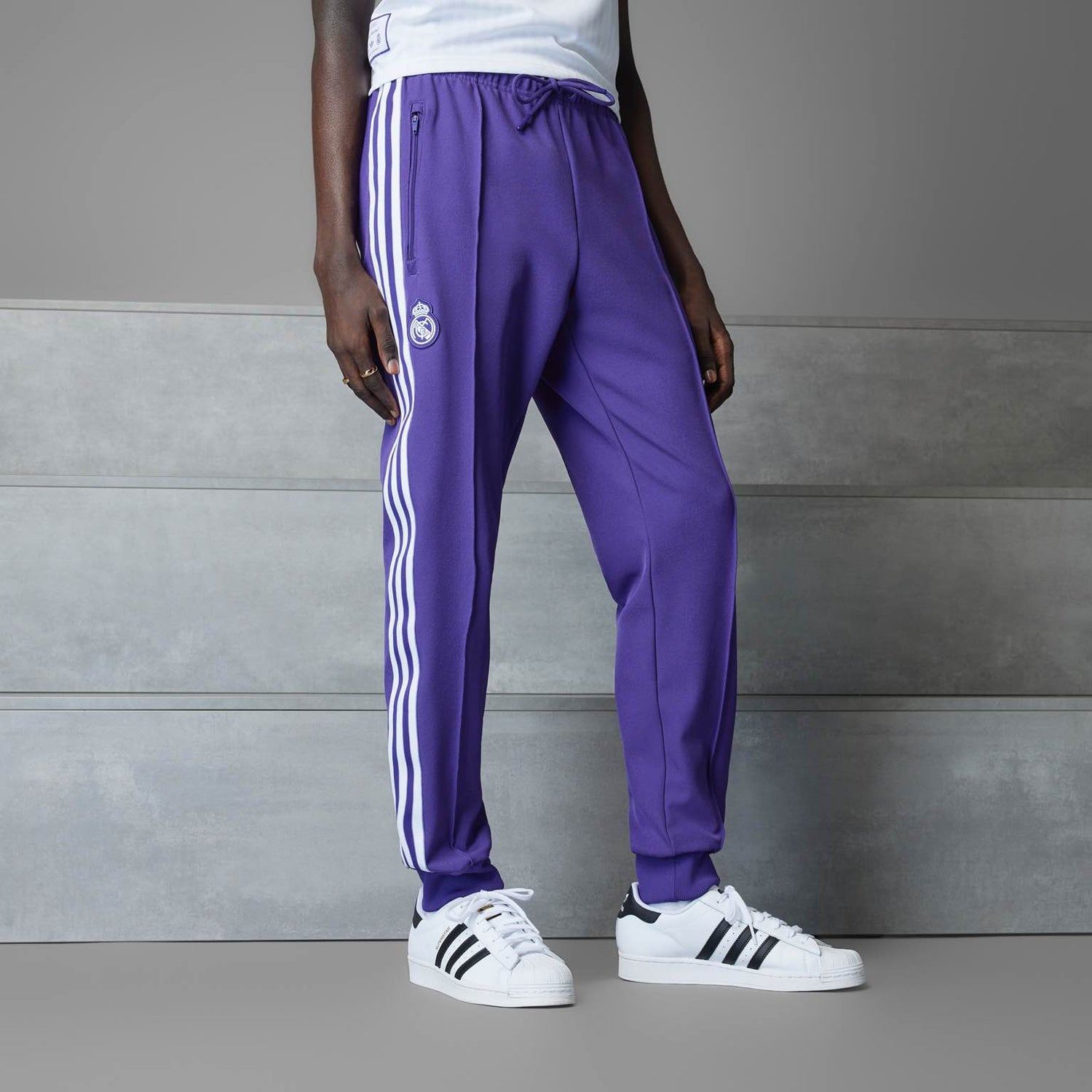 Real Madrid Terrace Icons Track Pants Licensed Pants adidas