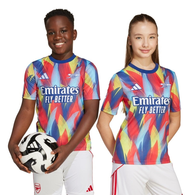 Arsenal 25/26 Pre-Match Jersey Jr. Pre-match Tops adidas