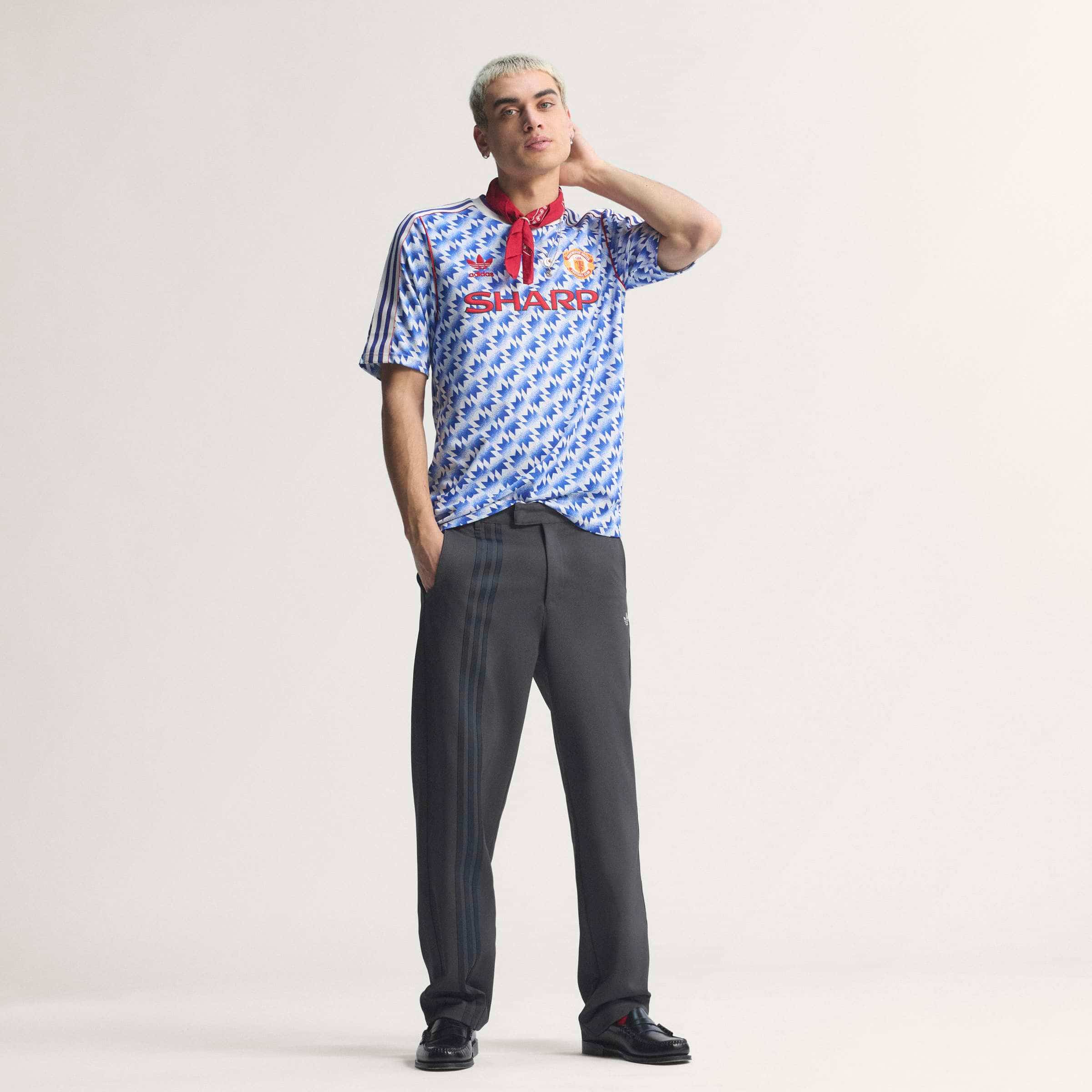 Manchester United Away Jersey 90 Official Jerseys adidas