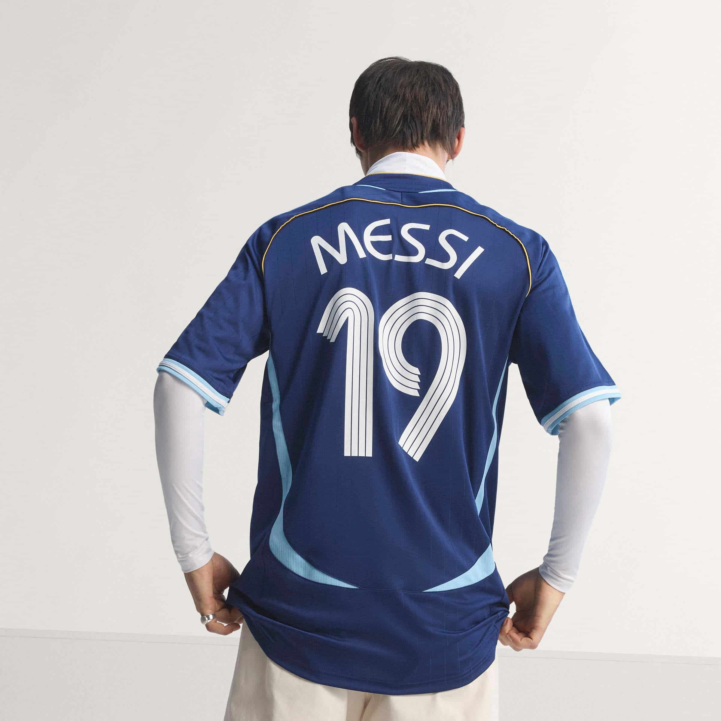 Argentina Away Jersey 2006 Messi Official Jerseys adidas