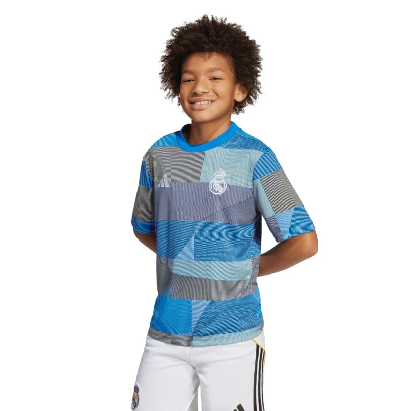 Real Madrid 25/26 Pre-Match Jersey Jr. Pre-match Tops adidas