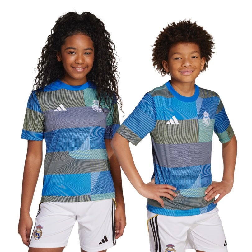 Real Madrid 25/26 Pre-Match Jersey Jr. Pre-match Tops adidas