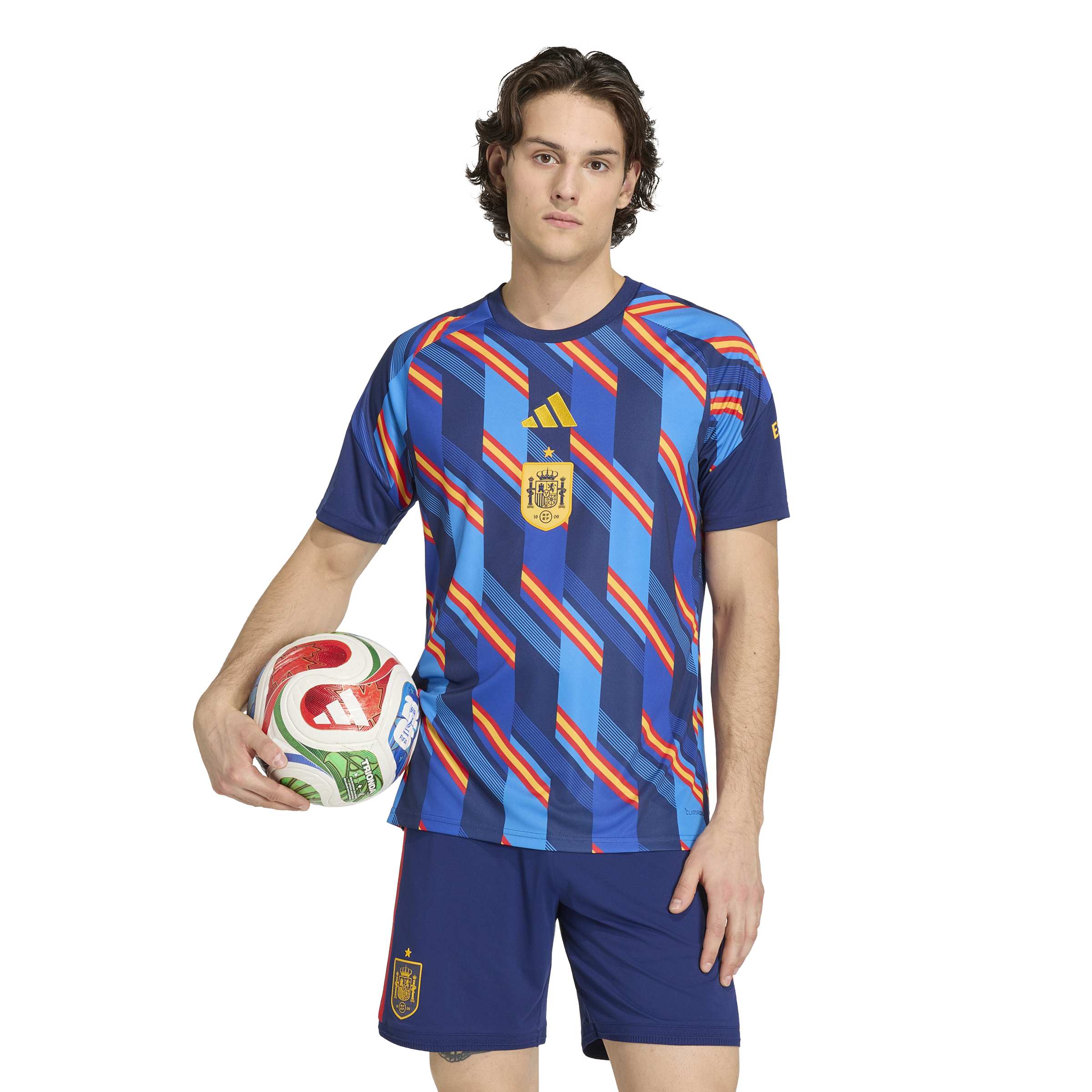 Spain 2026 Home Pre Match Jersey Pre-match Tops adidas