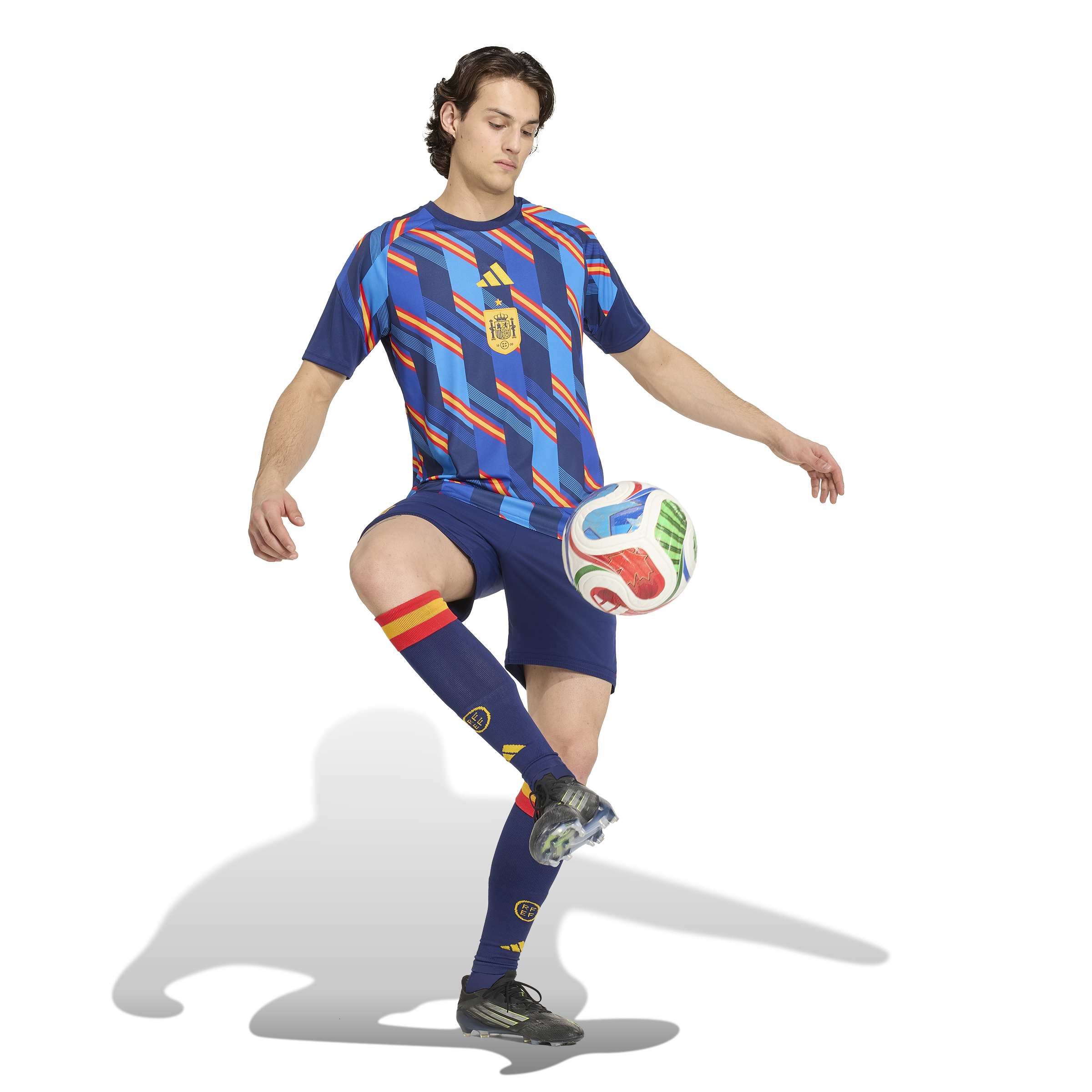 Spain 2026 Home Pre Match Jersey Pre-match Tops adidas