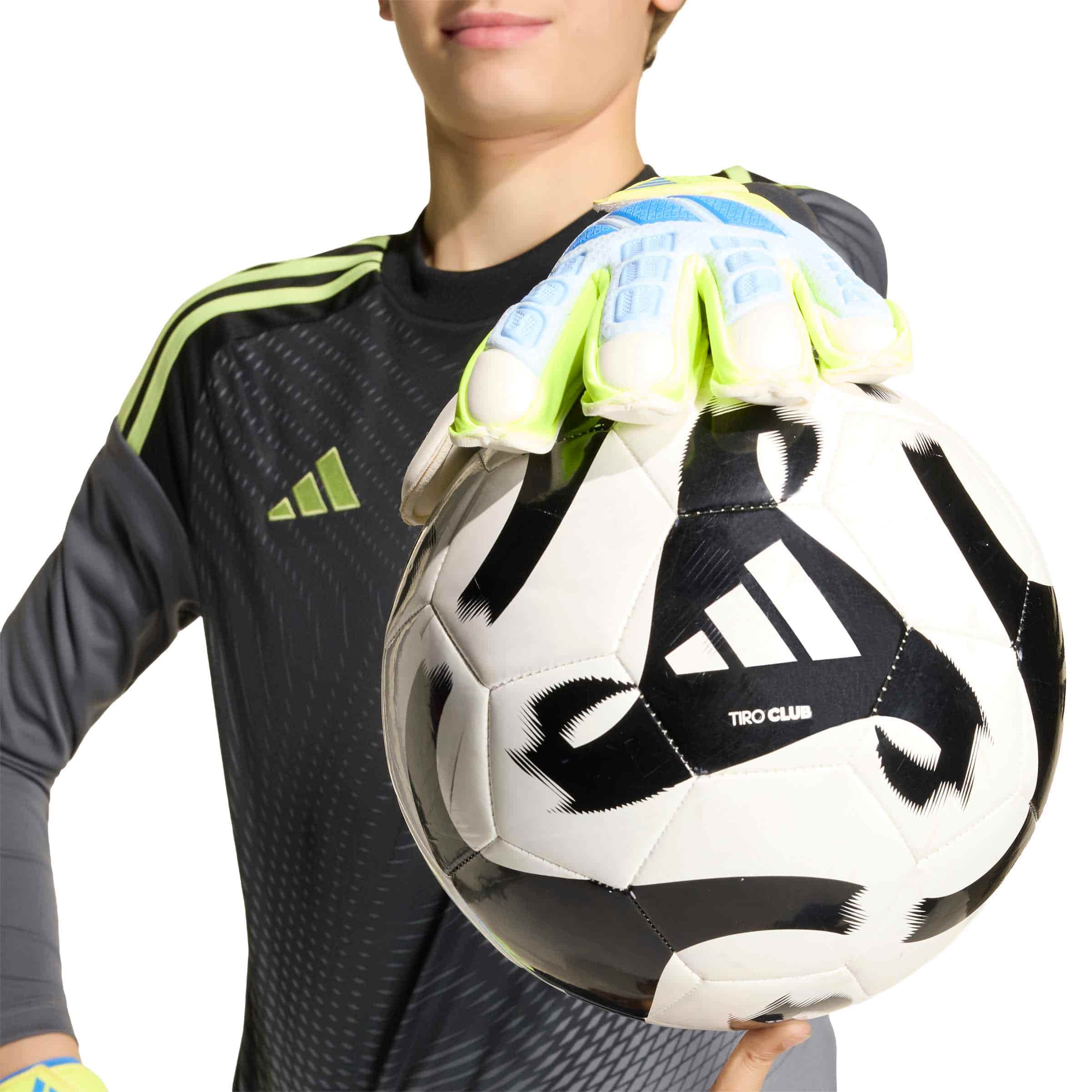 adidas Predator Match Fingersave Goalkeeper Gloves Jr. Goalkeeper Gloves adidas