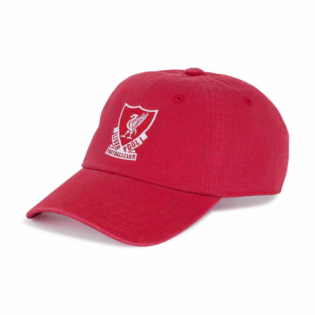 Liverpool FC Dad Cap in red with adjustable fit, adidas branding and official club crest