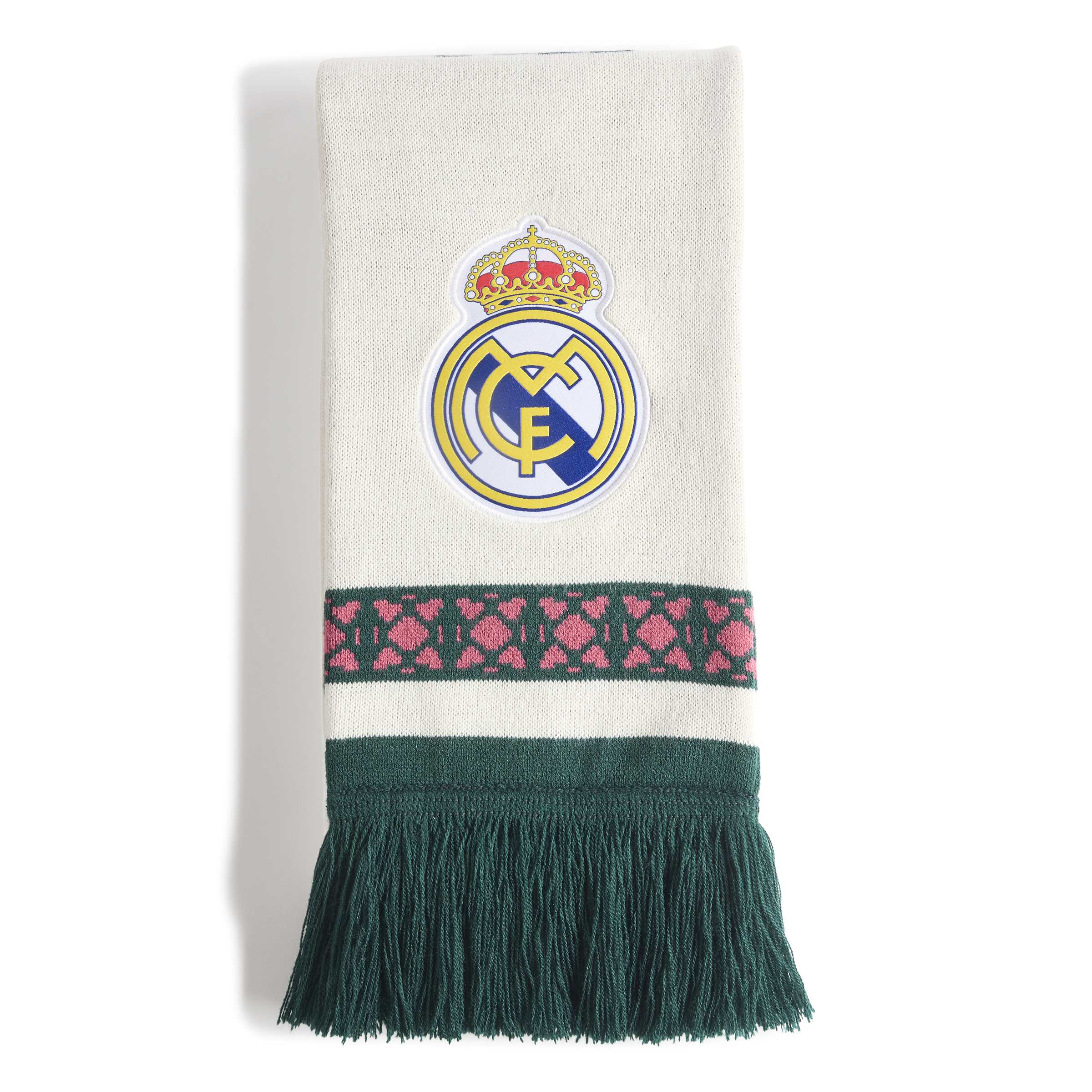 Real Madrid Home Scarf Scarves adidas White ONE SIZE