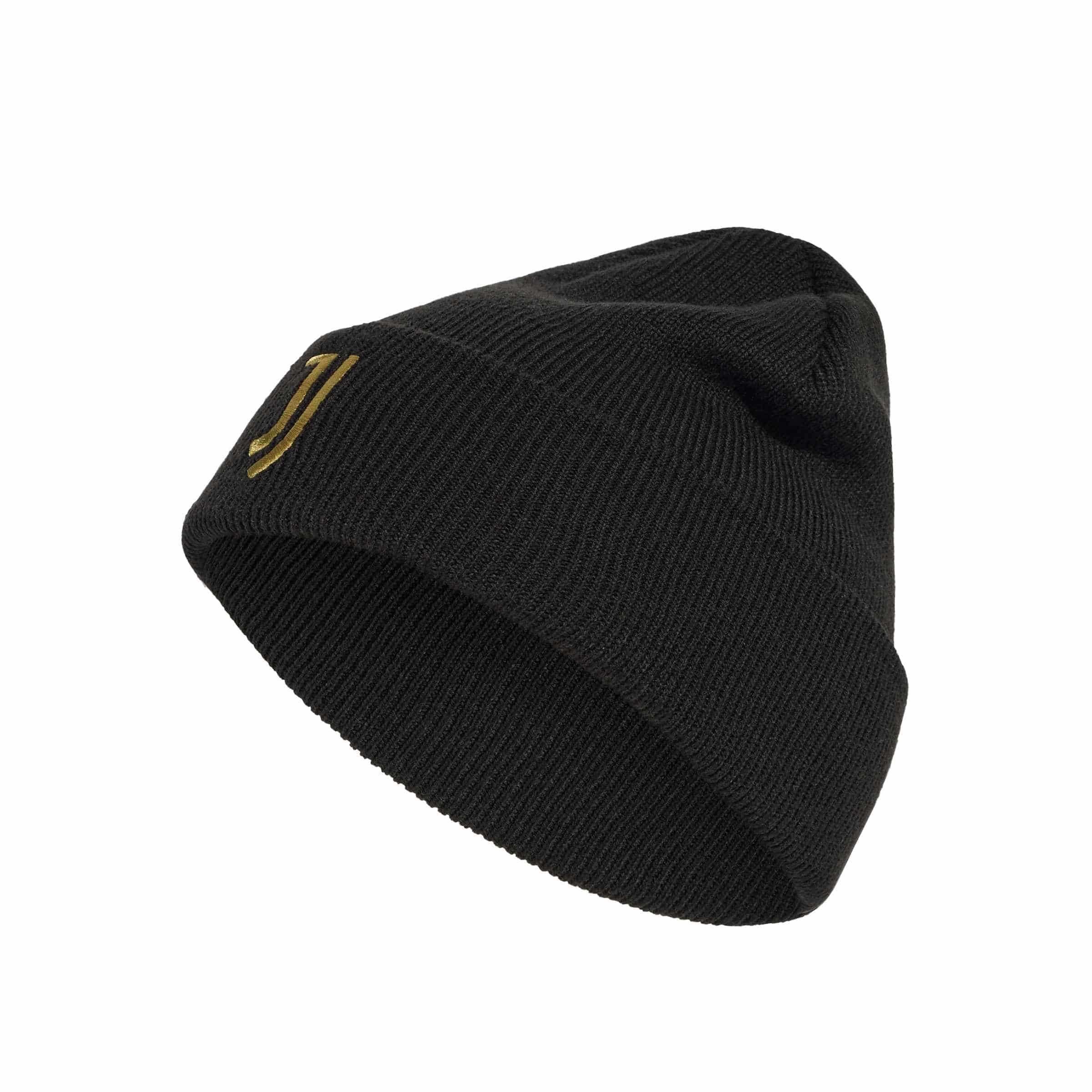 Bonnet Officiel Juventus F.C. – 100% Acrylique, Taille Unique Adulte Et Enfant, écusson Brodé, Noir – Produit Autorisé
