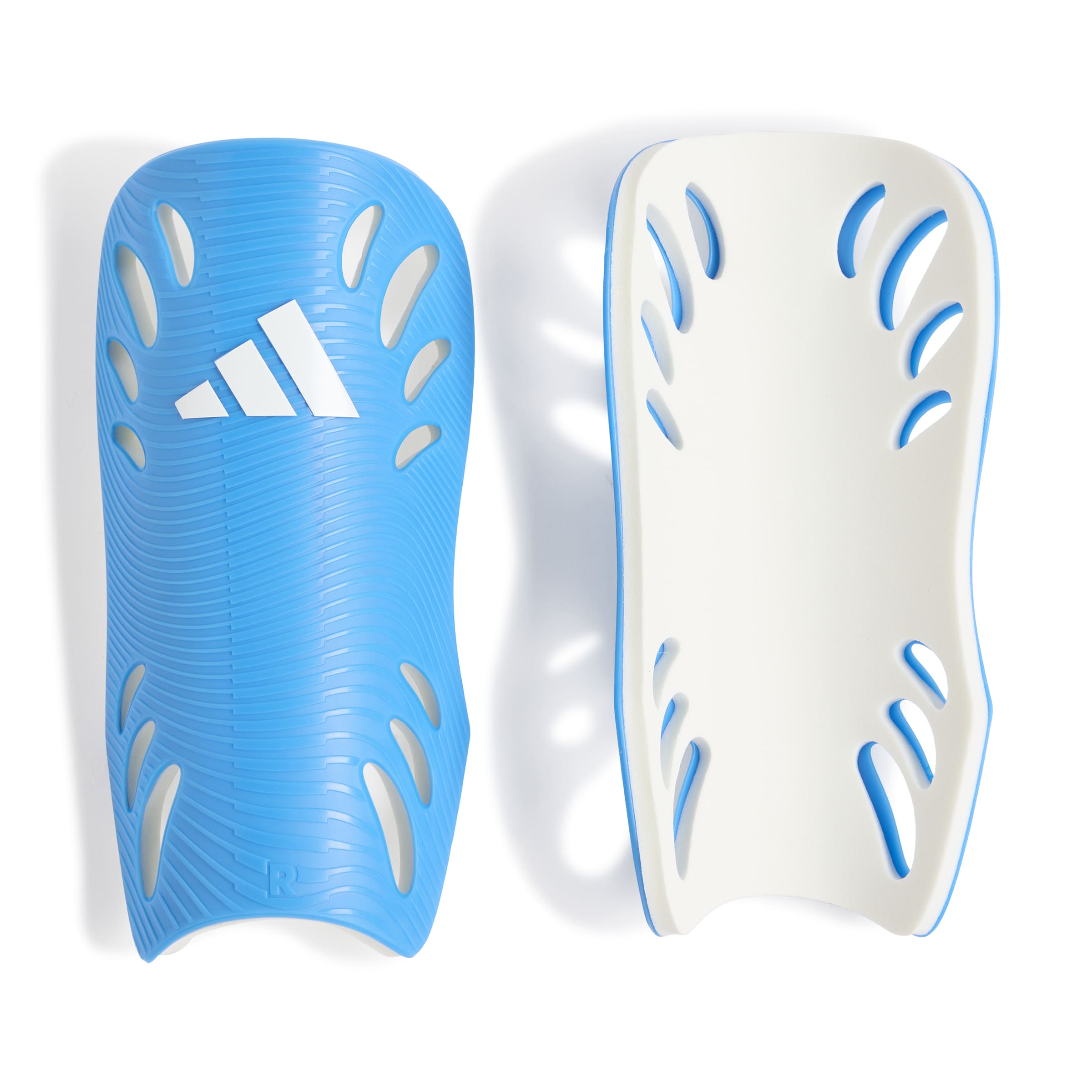 adidas adiFlex Soccer Shin Guards Shin Guards adidas Blue XS