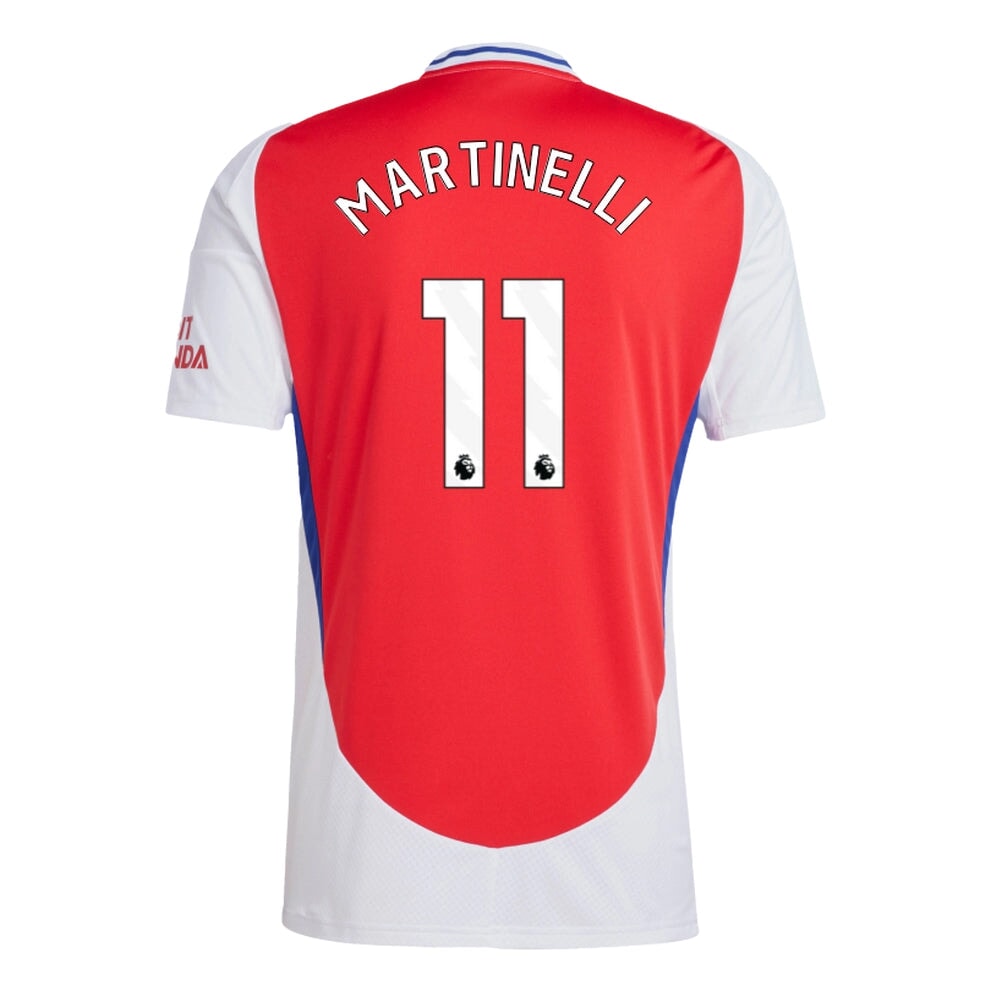 Arsenal 24/25 Home Jersey Players Licensed Jerseys adidas Red S MARTINELLI