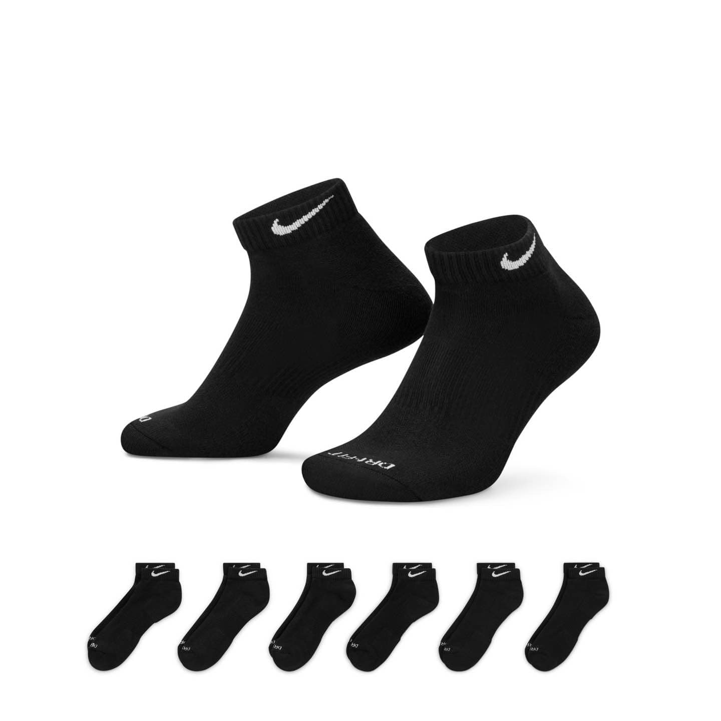 Nike Everyday Plus Cushioned Training Socks Nike Black S
