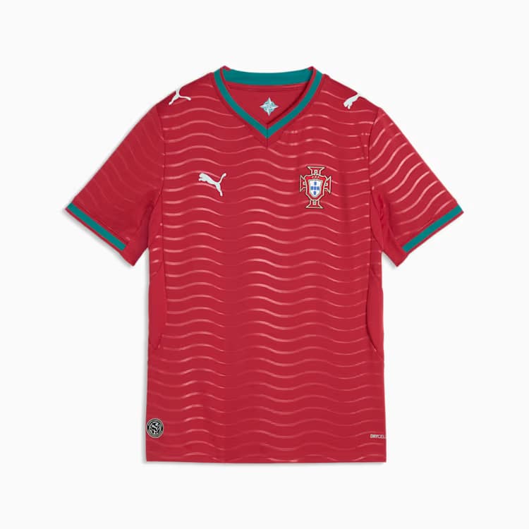 Portugal Home Jersey Jr. Official Jerseys PUMA