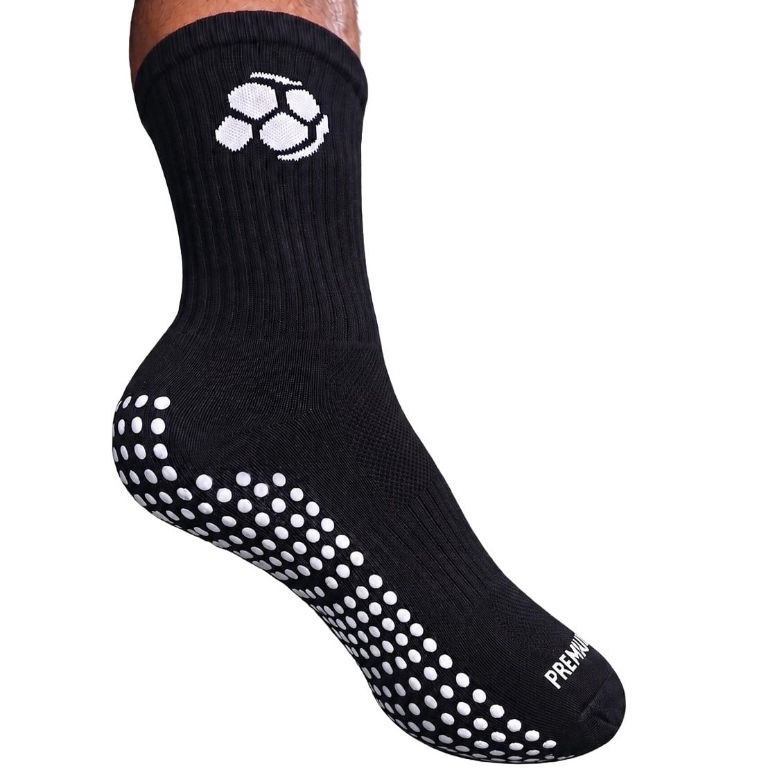 Premium Soccer Grip Socks Soccer Socks Premium Soccer Black S